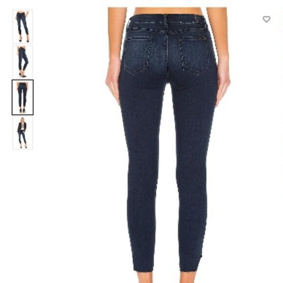 NWT 7 For All Mankind B(air) the Ankle Skinny in Varnish NEW 26 2 jeans - Picture 5 of 5